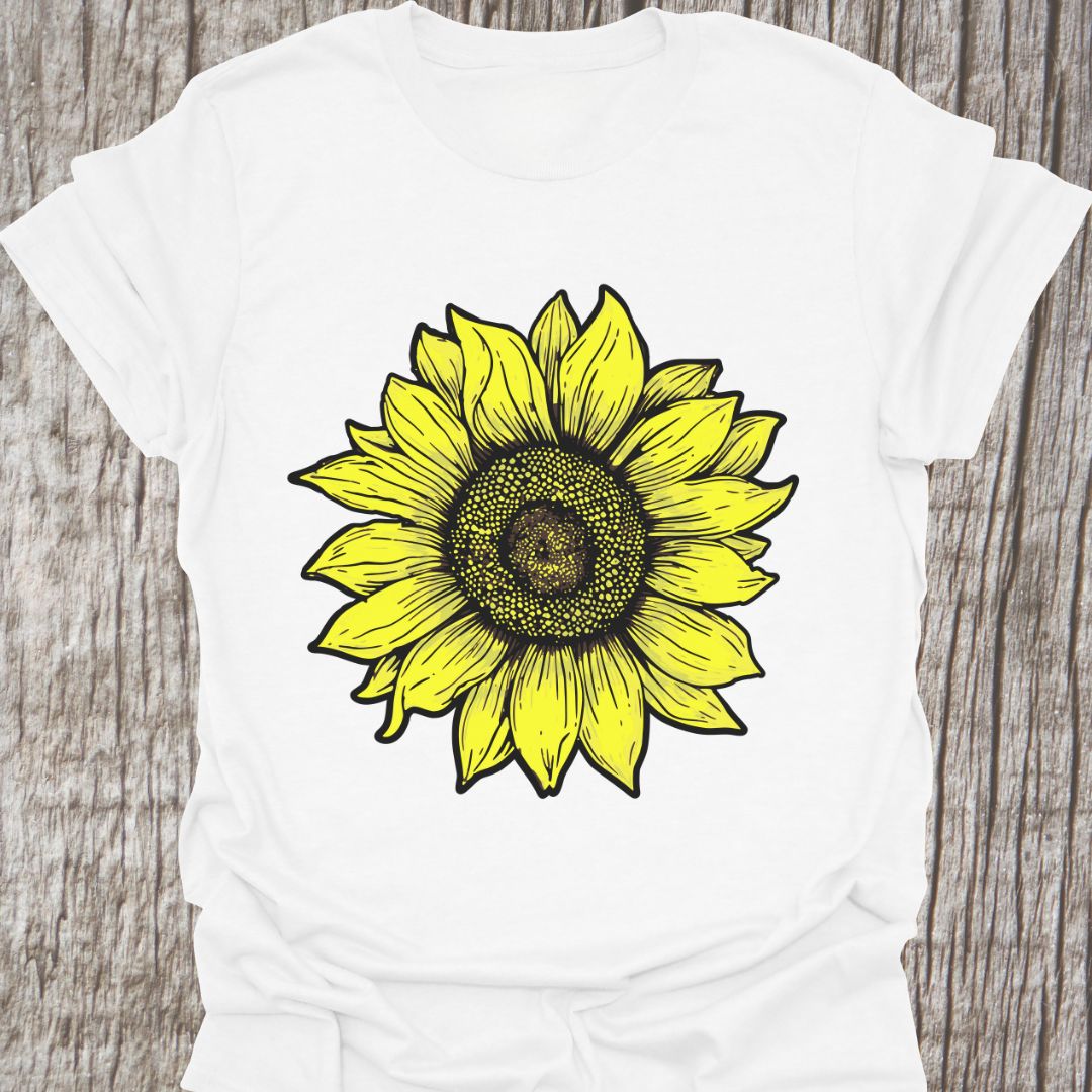 Sunflower white T-shirt