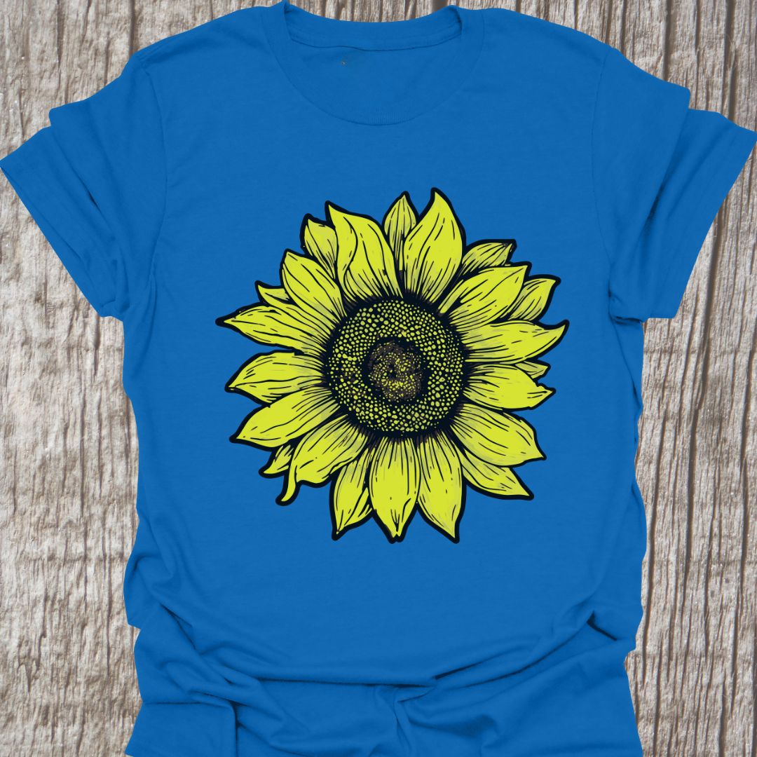 Sunflower royal blue T-shirt