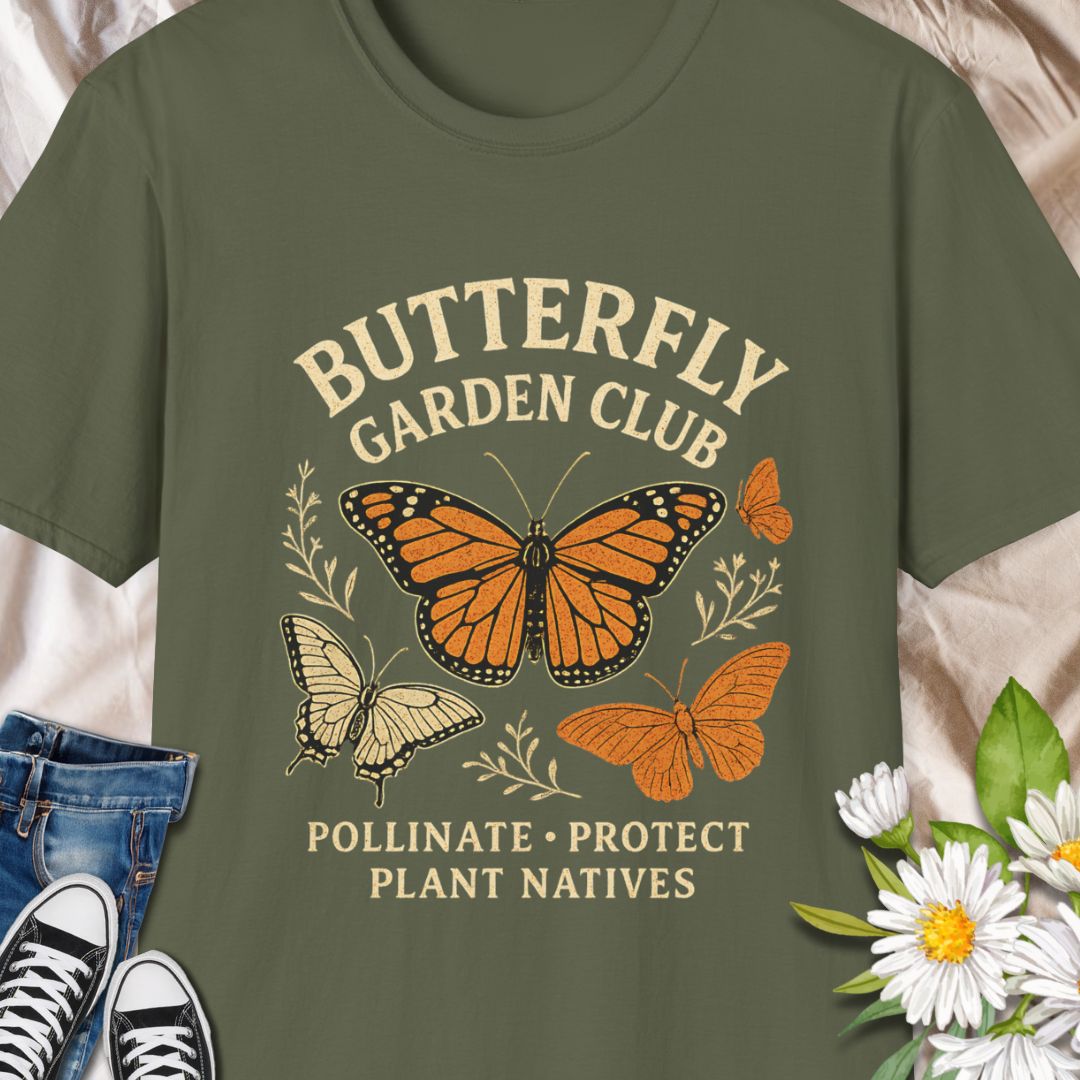 Butterfly Garden Club T-Shirt