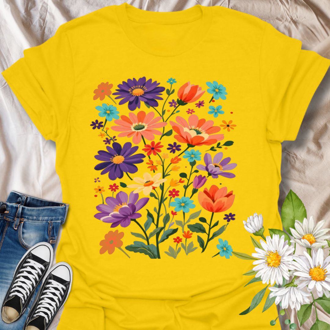 Bold Floral T-Shirt