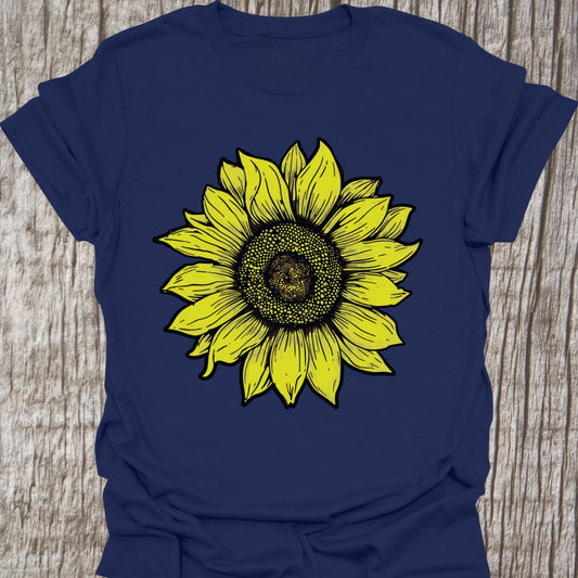 Sunflower navy T-shirt