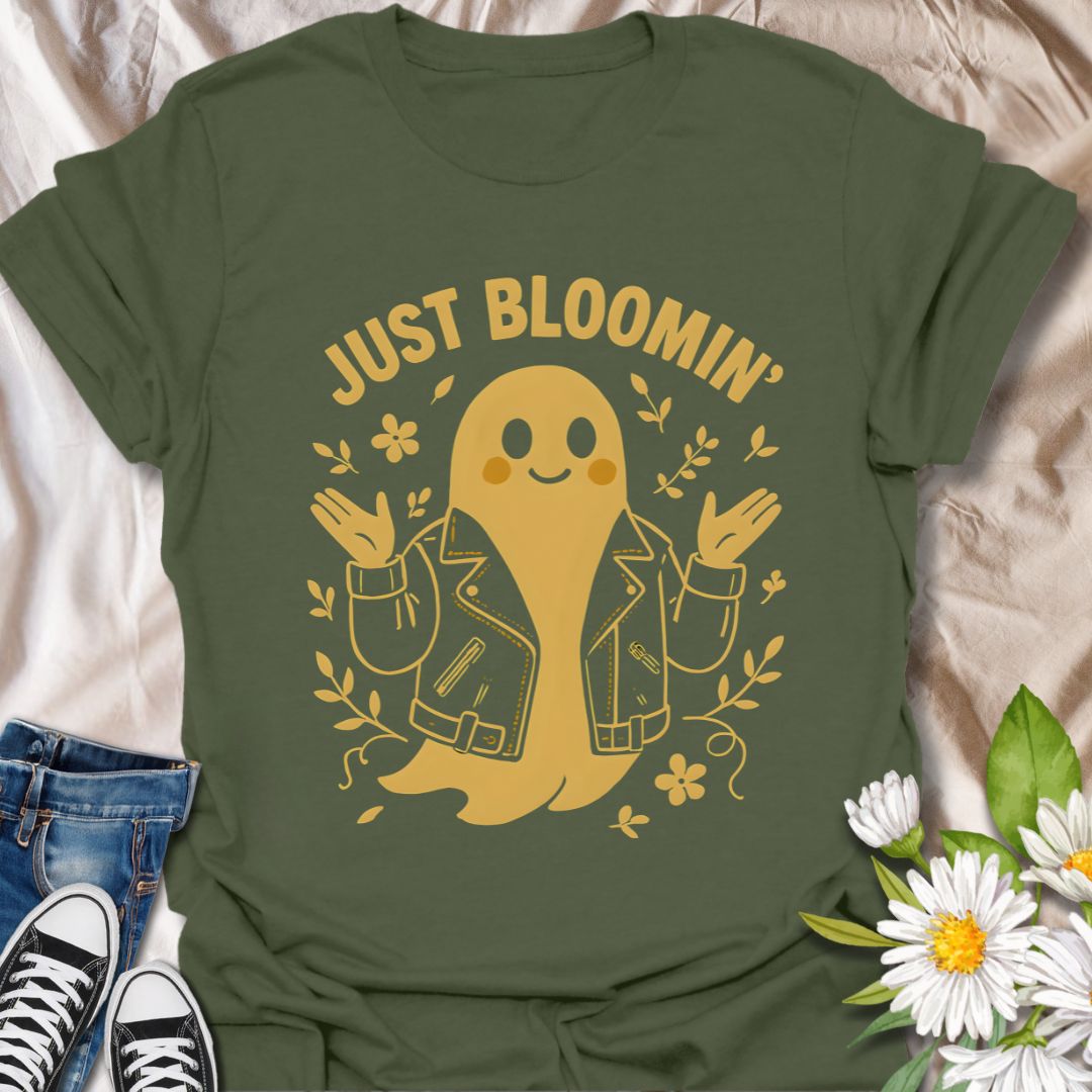 Unisex Ghostly Bloomin' T-Shirt