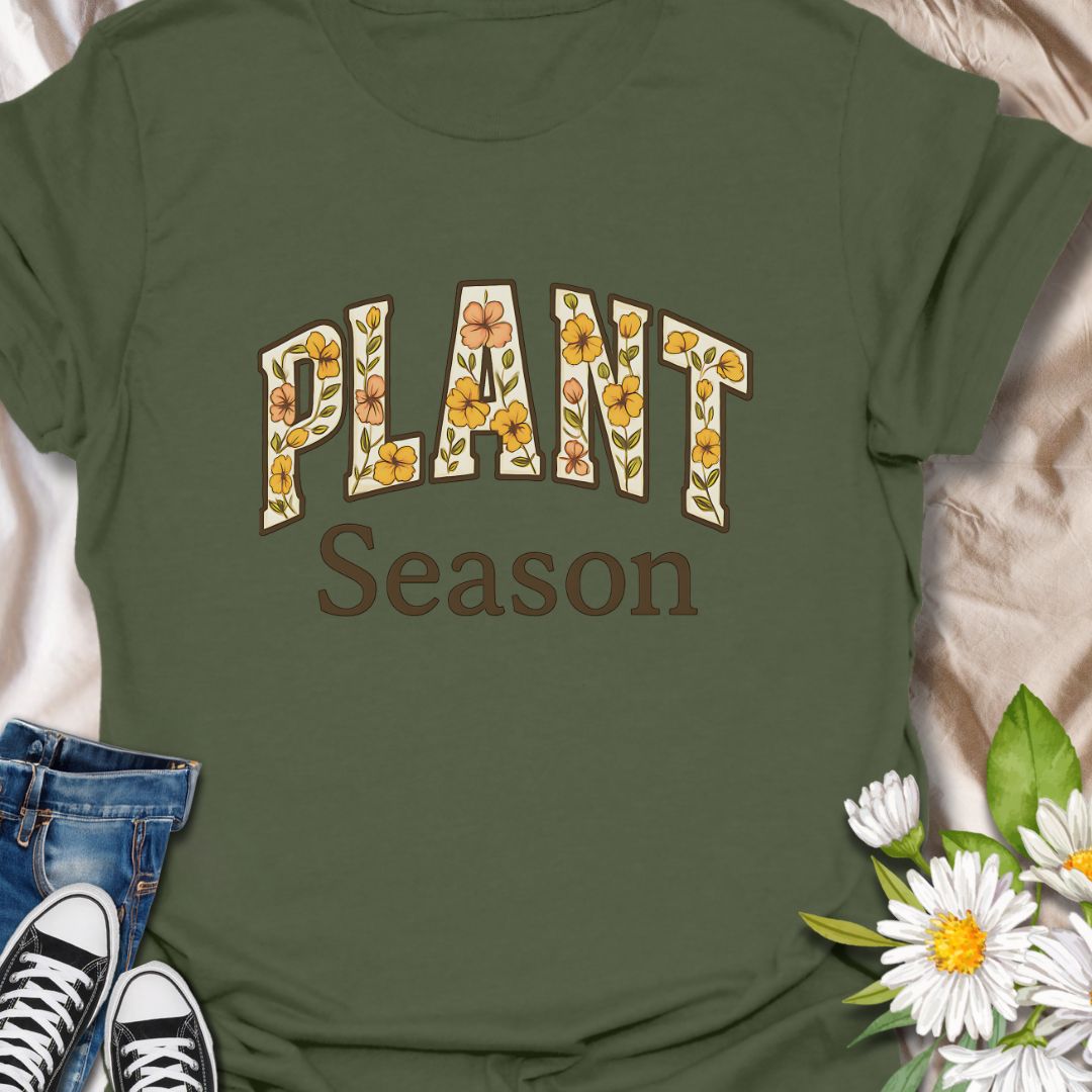Floral Plant Season T-Shirt