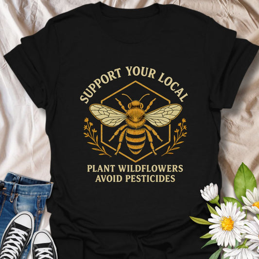 Support Your Local Bees T-Shirt