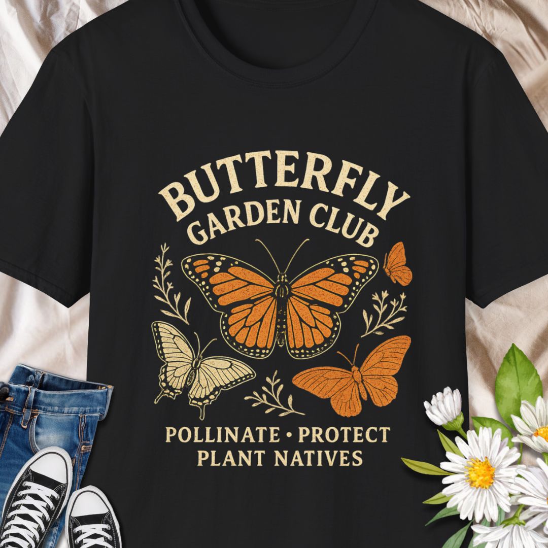 Butterfly Garden Club T-Shirt
