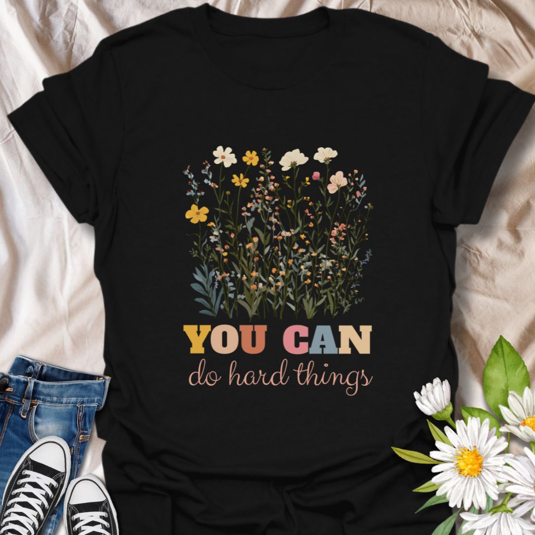 Empower your individuality with this inspiring “be you, the world will adjust” t-shirt design. Featuring whimsical floral and nature-themed elements like bees and butterflies, this uplifting graphic tee promotes self-love, confidence, and authenticity — ideal for free spirits and positivity lovers.