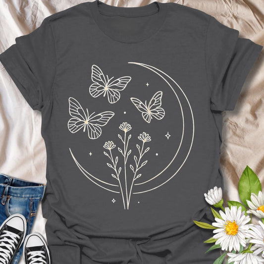 Butterfly and Moon t-shirt