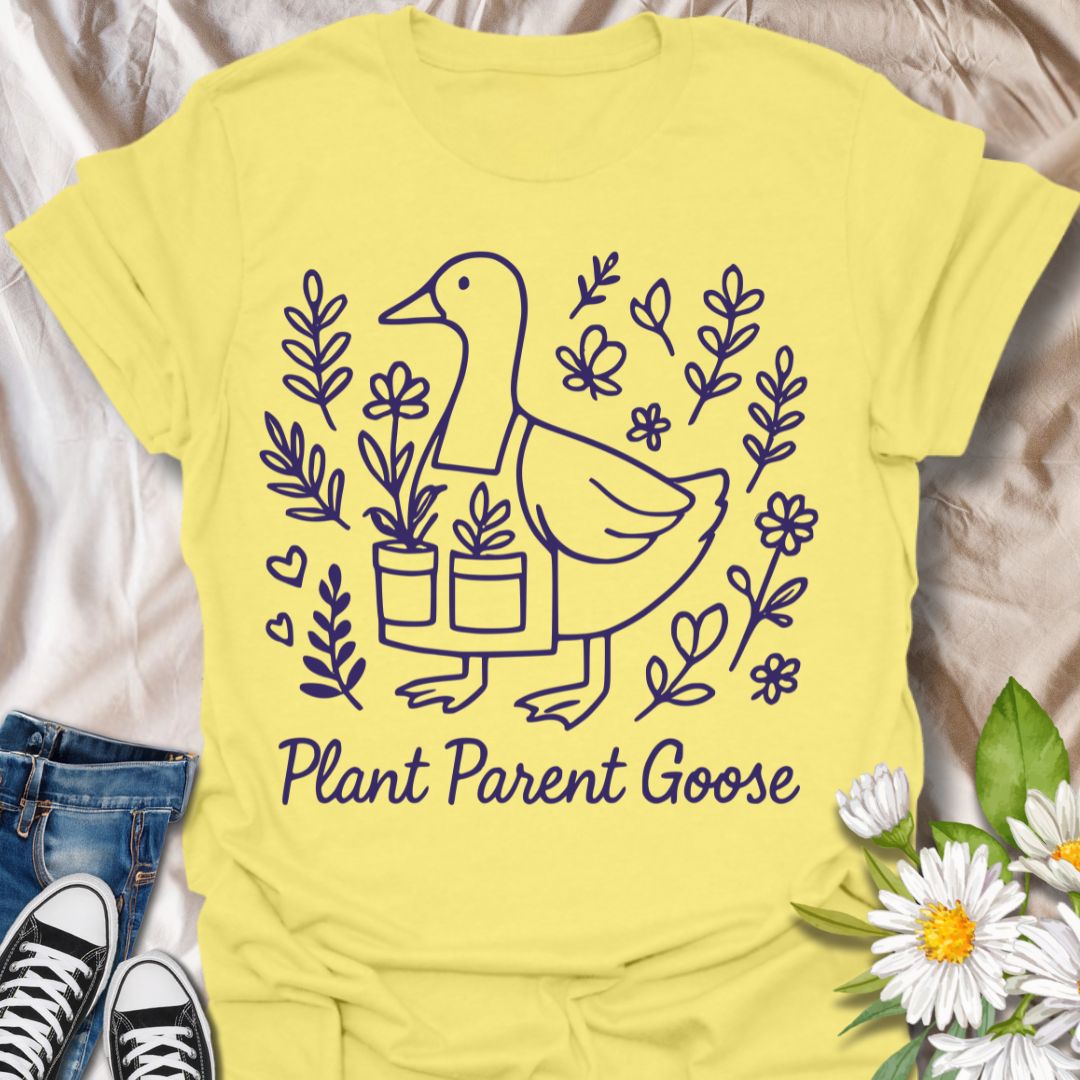 Plant Parent Goose Unisex Tee