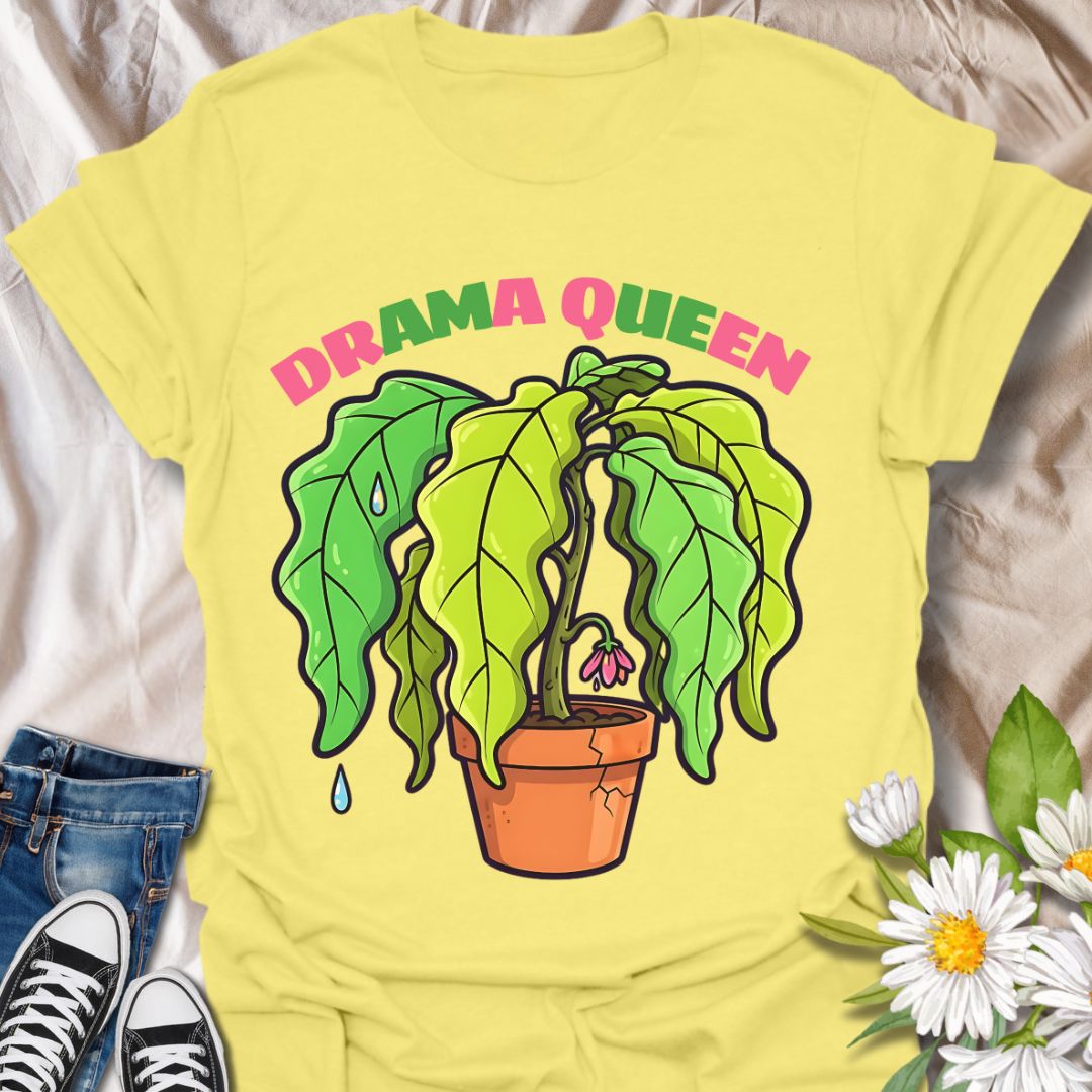 Drama Queen Plant T-Shirt