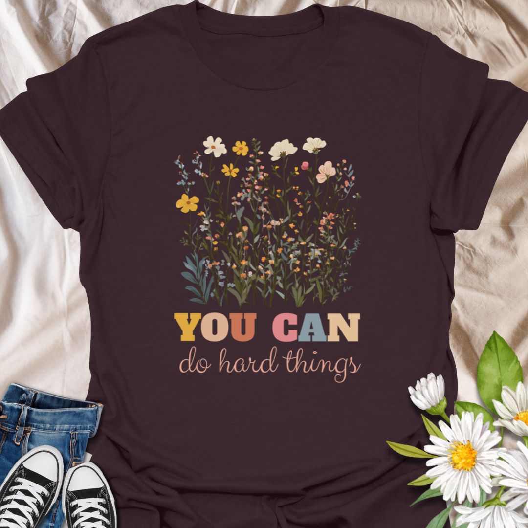 Empower your individuality with this inspiring “be you, the world will adjust” t-shirt design. Featuring whimsical floral and nature-themed elements like bees and butterflies, this uplifting graphic tee promotes self-love, confidence, and authenticity — ideal for free spirits and positivity lovers.
