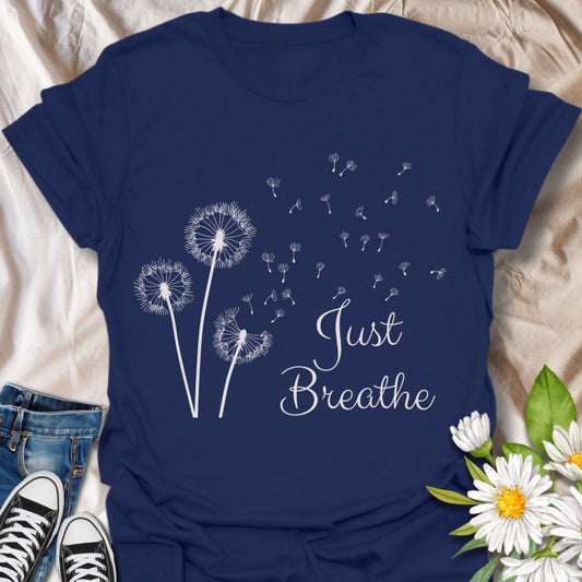 Just Breathe Dandelion T-Shirt