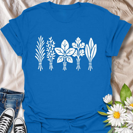Celebrate nature’s pantry with this charming botanical herbs t-shirt featuring hand-drawn bundles of rosemary, sage, basil, parsley, and more. A perfect gift for gardeners, foodies, herbalists, and plant lovers.