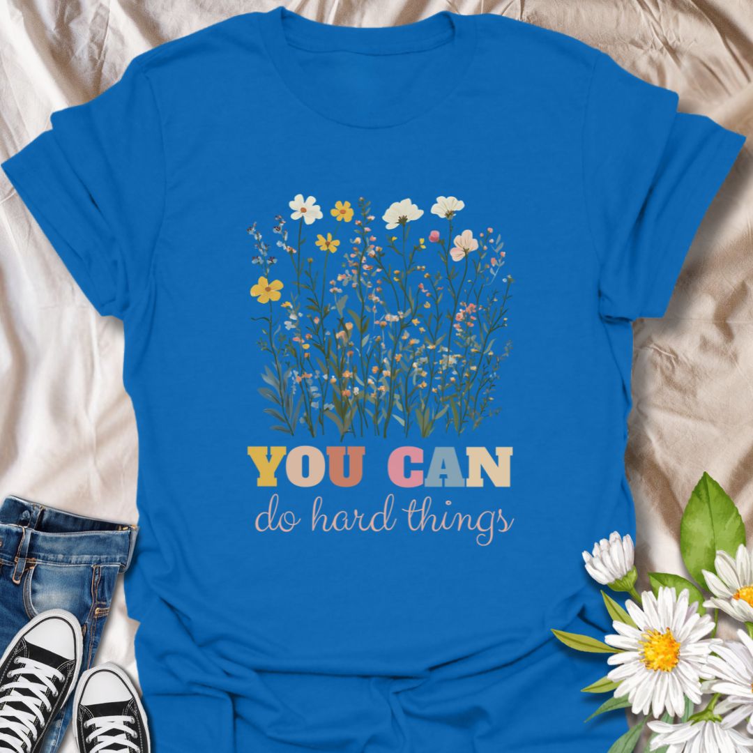 Empower your individuality with this inspiring “be you, the world will adjust” t-shirt design. Featuring whimsical floral and nature-themed elements like bees and butterflies, this uplifting graphic tee promotes self-love, confidence, and authenticity — ideal for free spirits and positivity lovers.