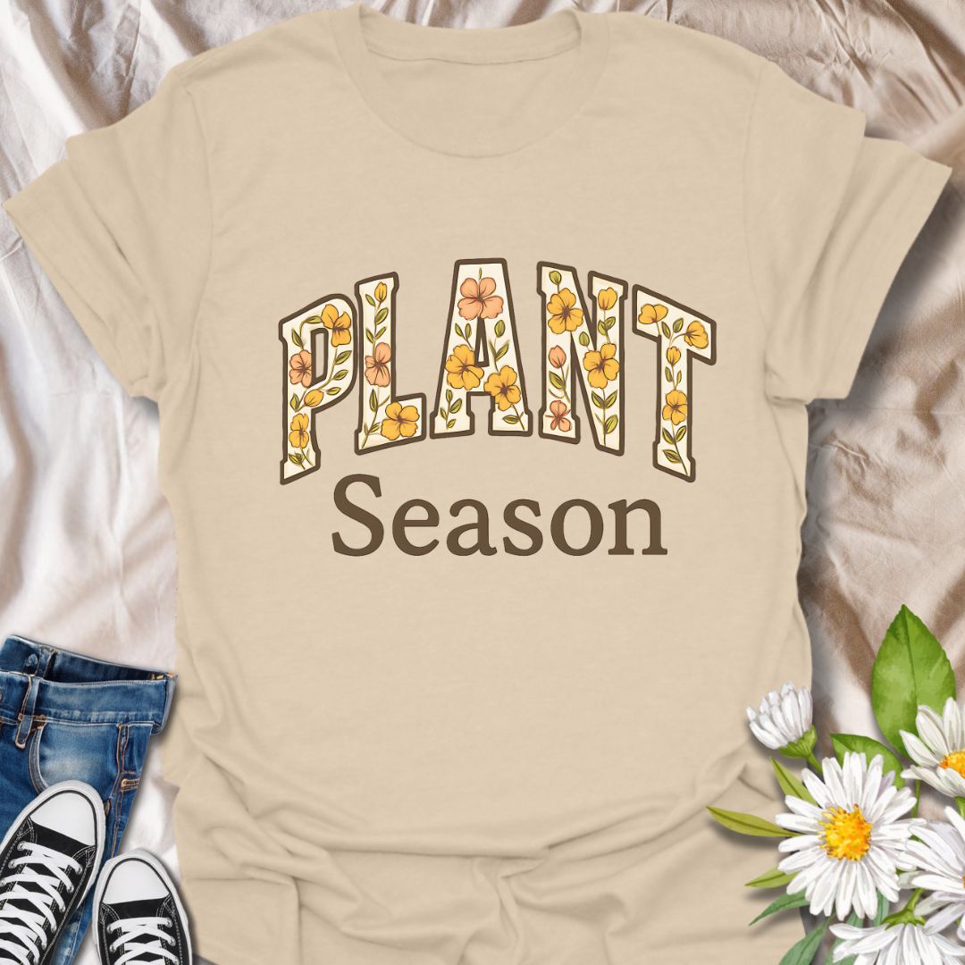 Floral Plant Season T-Shirt