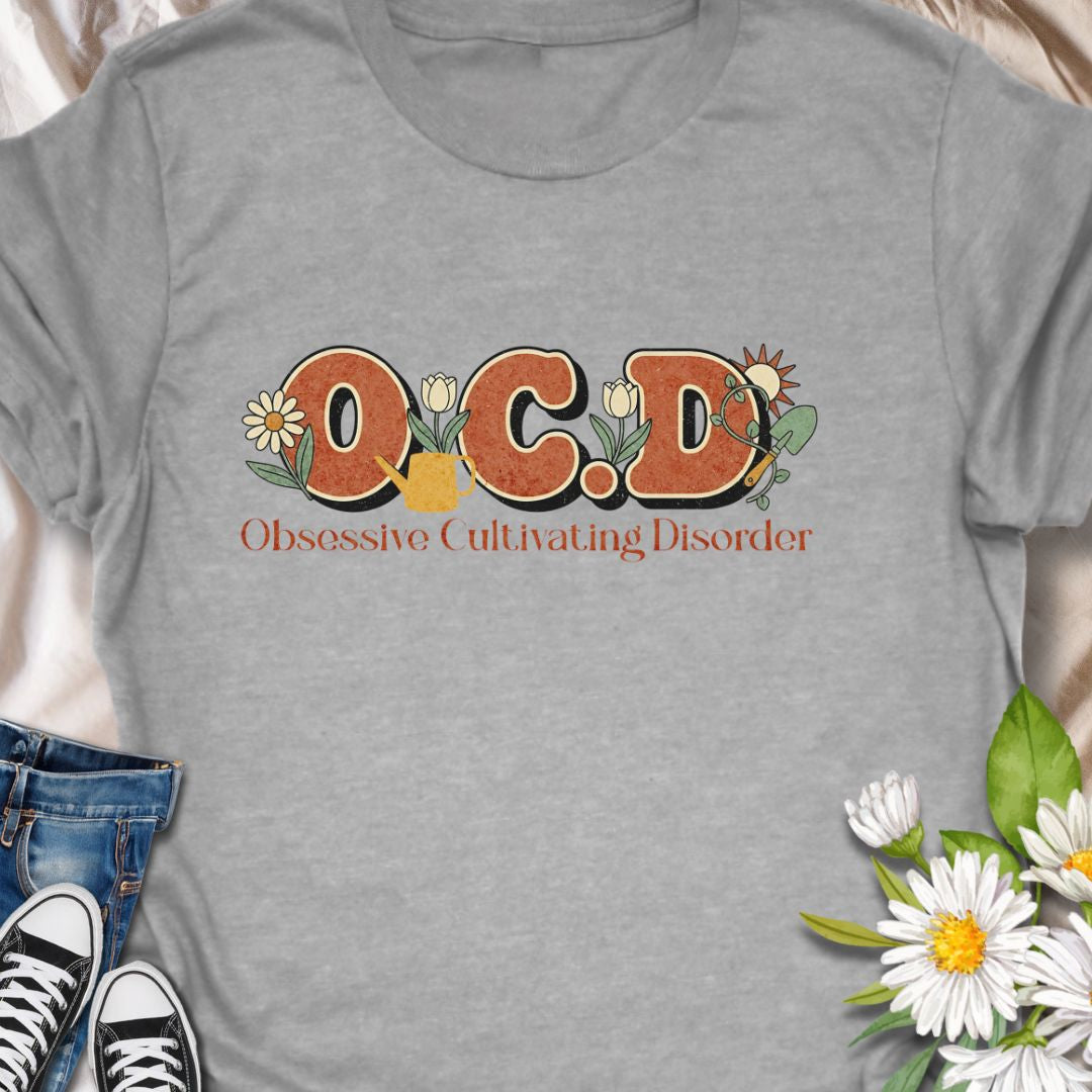 This soft, lightweight tee carries a warm, retro energy—rounded lettering, sunflowers, and muted earth tones that read like a gentle hug for anyone living with obsessive-compulsive disorder. Wear it when you want to nod to your story without shouting. Gardening is life. Show your passion with this humorous ‘Obsessive Cultivating Disorder’ tee – ideal for serious plant lovers.
